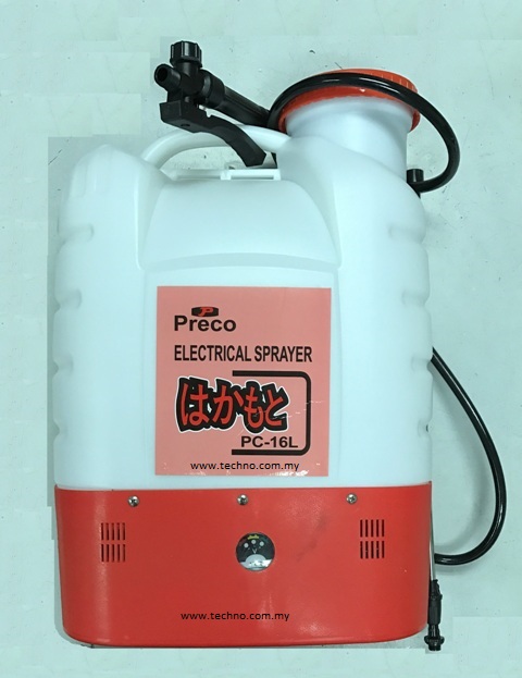 Preco Rechargeable Knapsack Sprayer 16 Liter - Click Image to Close